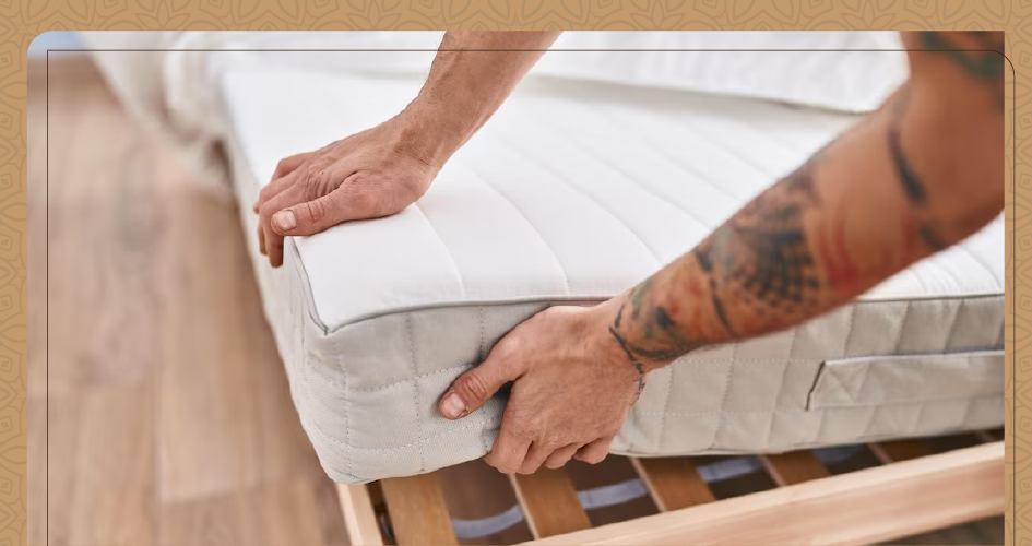 What is an Indian-style cotton-filled mattress